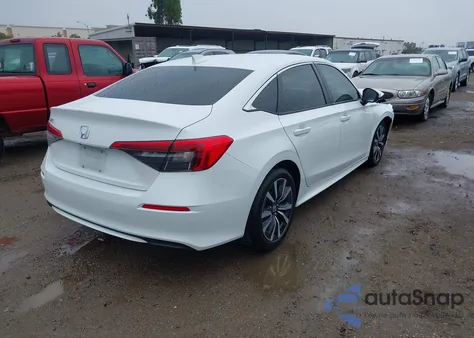 2024 Honda Civic Ex из США, поврежденный, VIN 2HGFE1F76RH325087